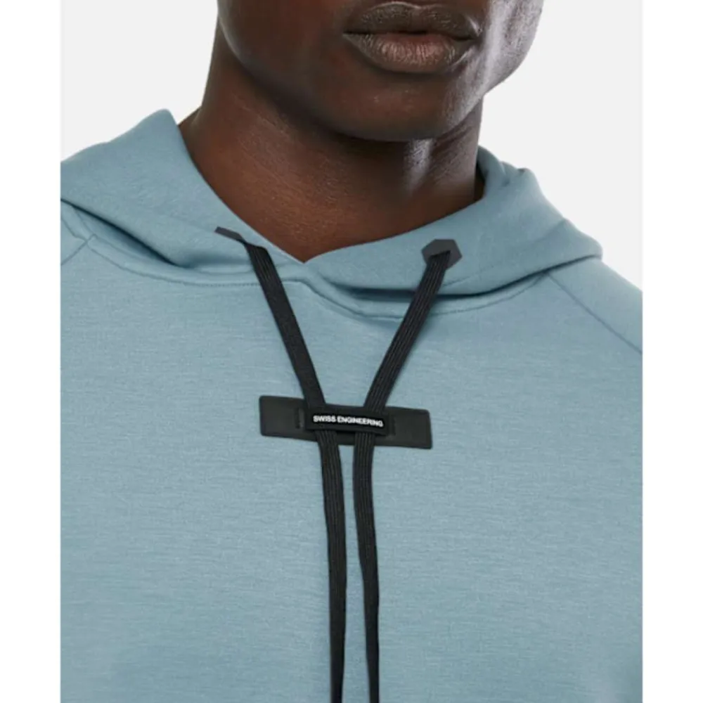 Fashion On Mens Performance Hoodie Blue