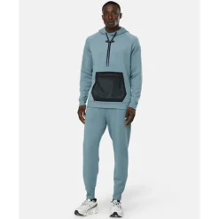 Fashion On Mens Performance Hoodie Blue