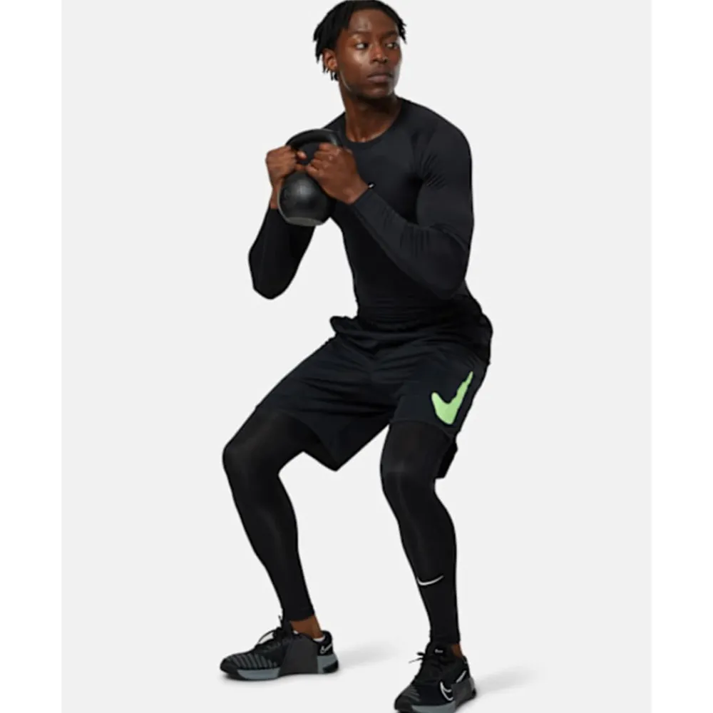 Online Nike Mens Pro Base Training Tights Black