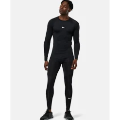 Online Nike Mens Pro Base Training Tights Black