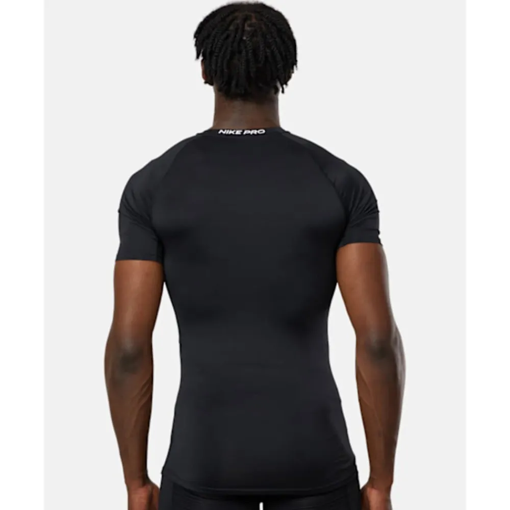 New Nike Mens Pro Base Training T-Shirt Black
