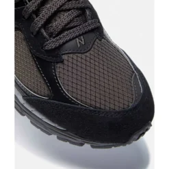 Outlet New Balance Mens 2002R Trainers Black