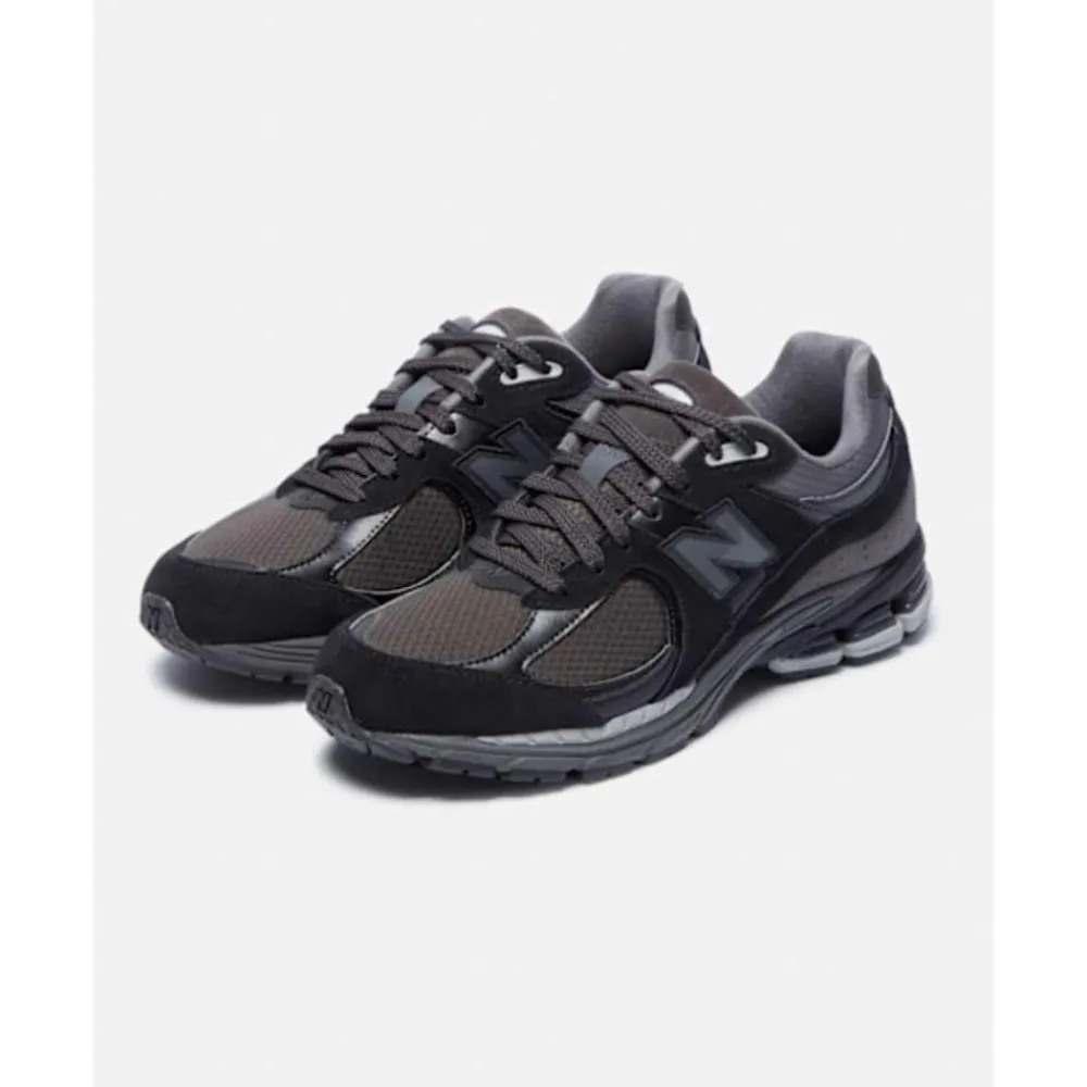 Outlet New Balance Mens 2002R Trainers Black