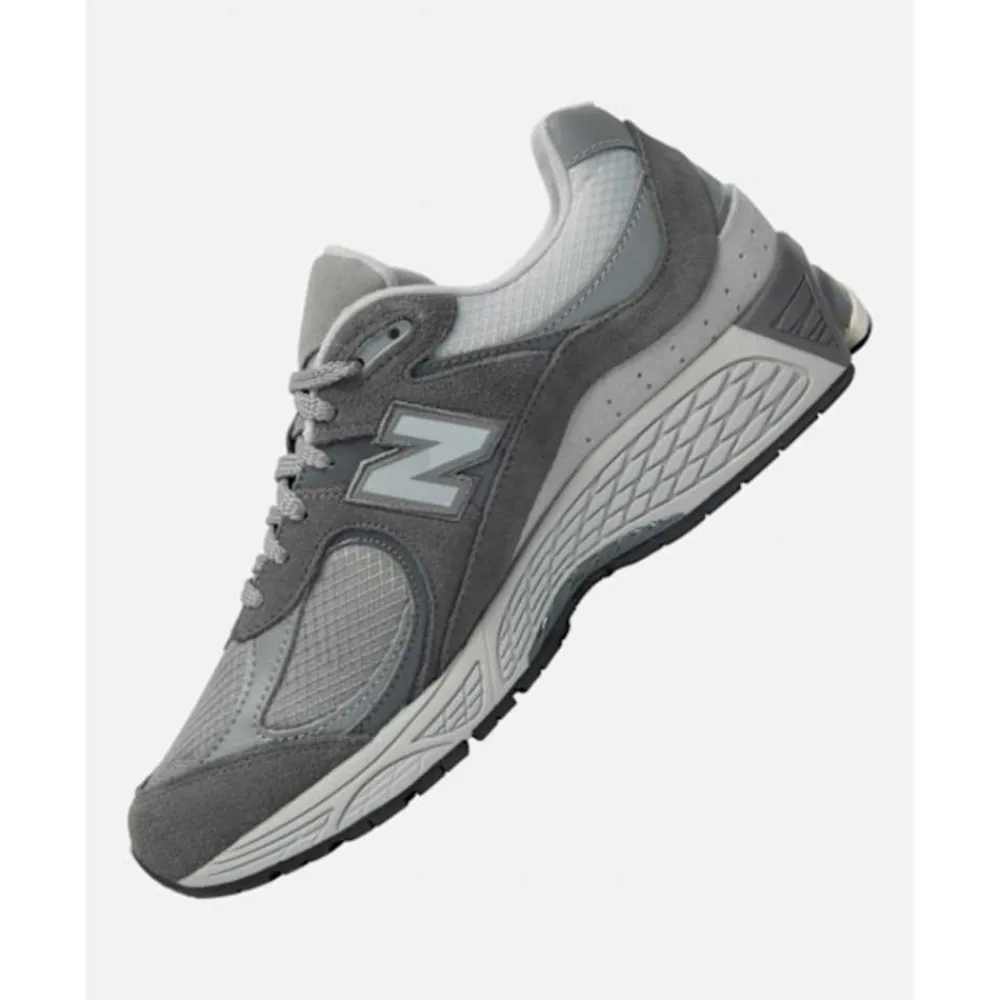 Outlet New Balance Mens 2002R Trainers Grey