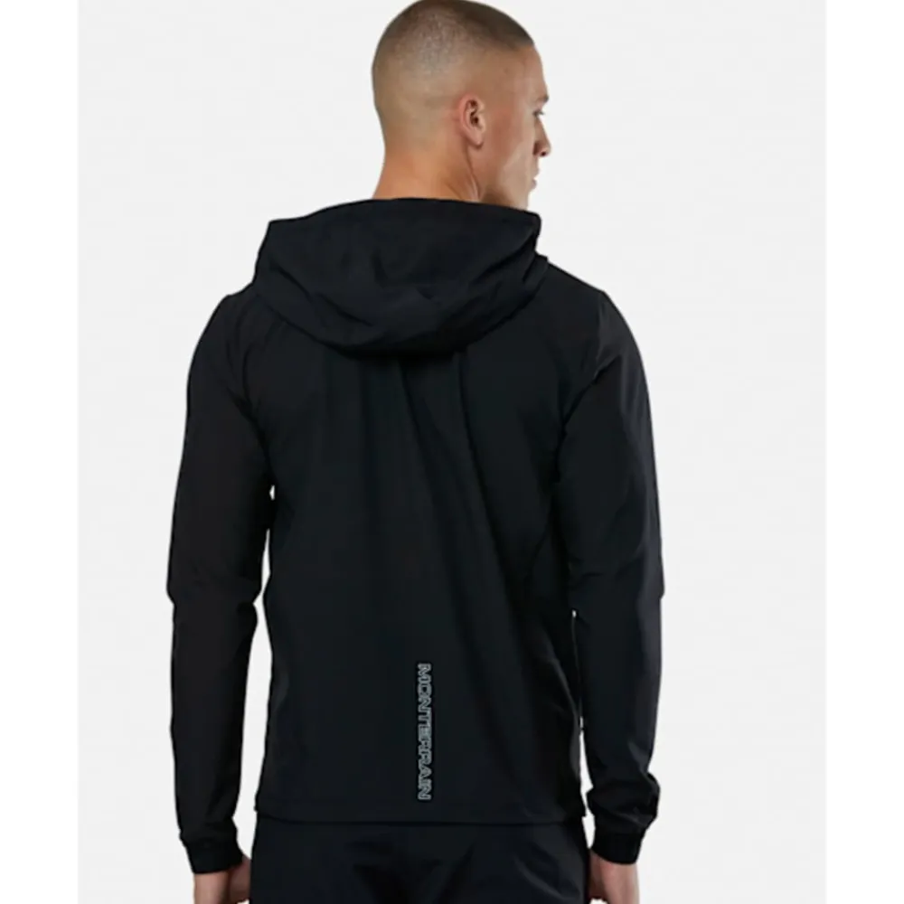 Fashion Monterrain Mens Ramble 3.0 Woven Full Zip Jacket Black