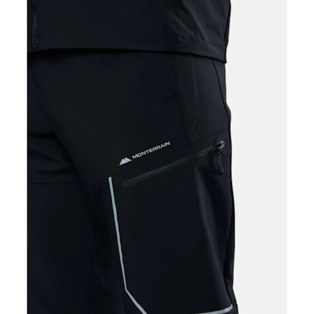 Discount Monterrain Mens Ramble 3.0 Woven Pant Black