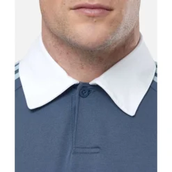 Outlet adidas Originals Mens Rugby Polo Blue
