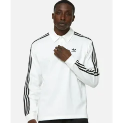 Sale adidas Originals Mens Rugby Polo Top White