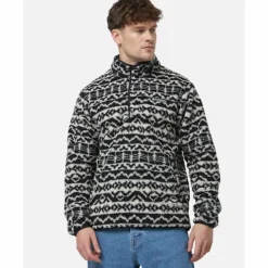 Outlet Columbia Mens Rugged Ridge Half Snap Fleece Cream