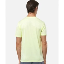 Fashion New Balance Mens Run T-Shirt Yellow