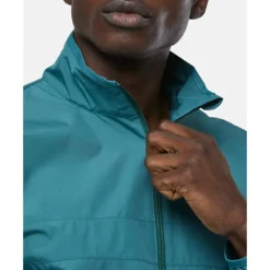 Outlet New Balance Mens Run Woven Full Zip Jacket Green