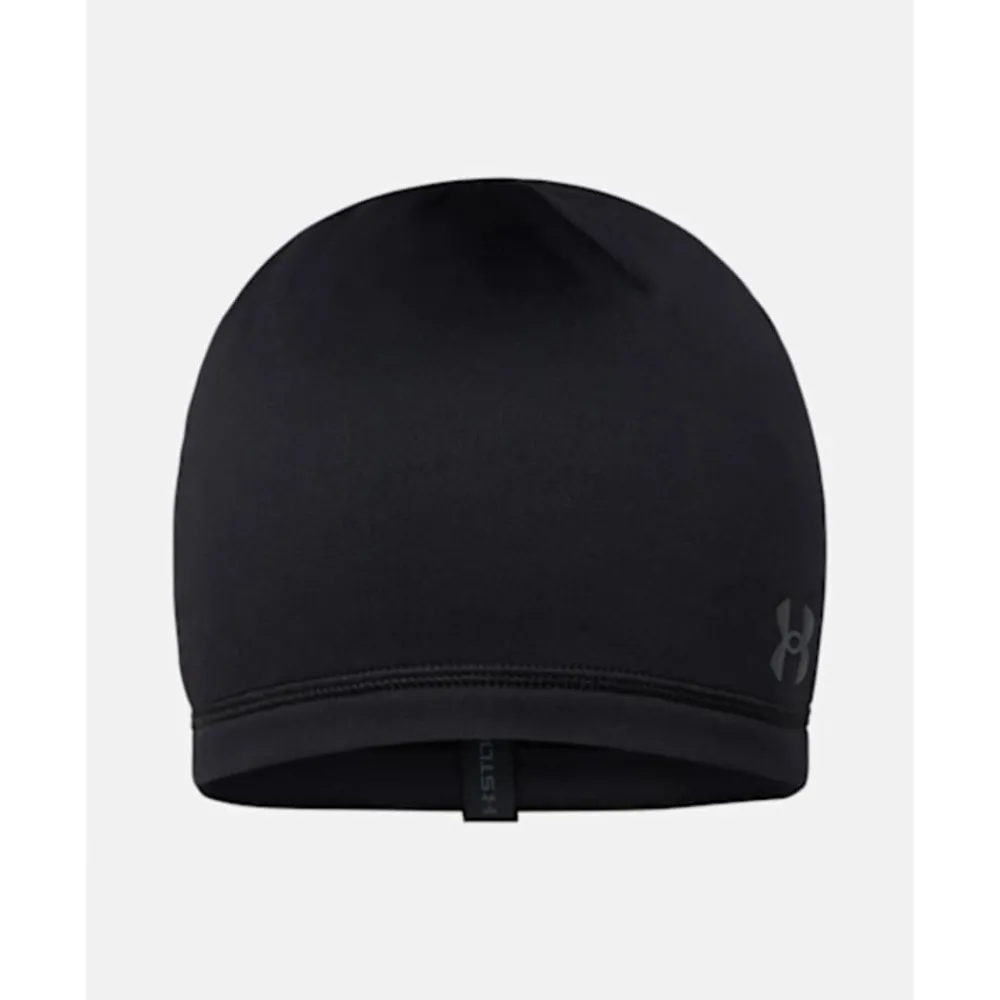 Fashion Under Armour Mens Running Storm Beanie Black