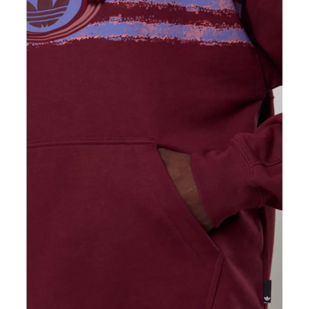 Hot adidas Originals Mens 90s Hoodie Purple