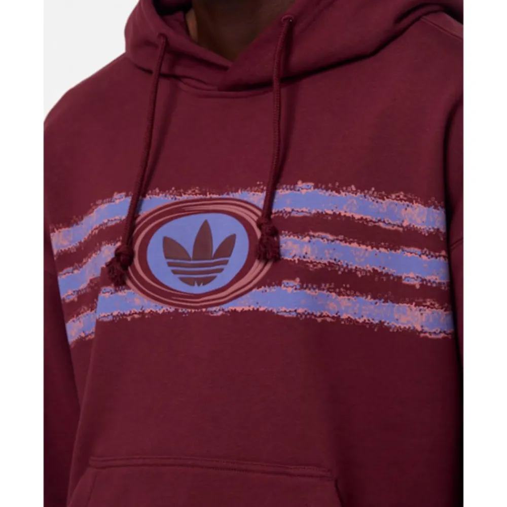 Hot adidas Originals Mens 90s Hoodie Purple