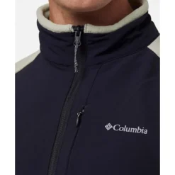 New Columbia Mens Sage Peak Full Zip Top Green