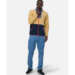New Columbia Mens Sequoia Grove Full Zip Fleece Cream