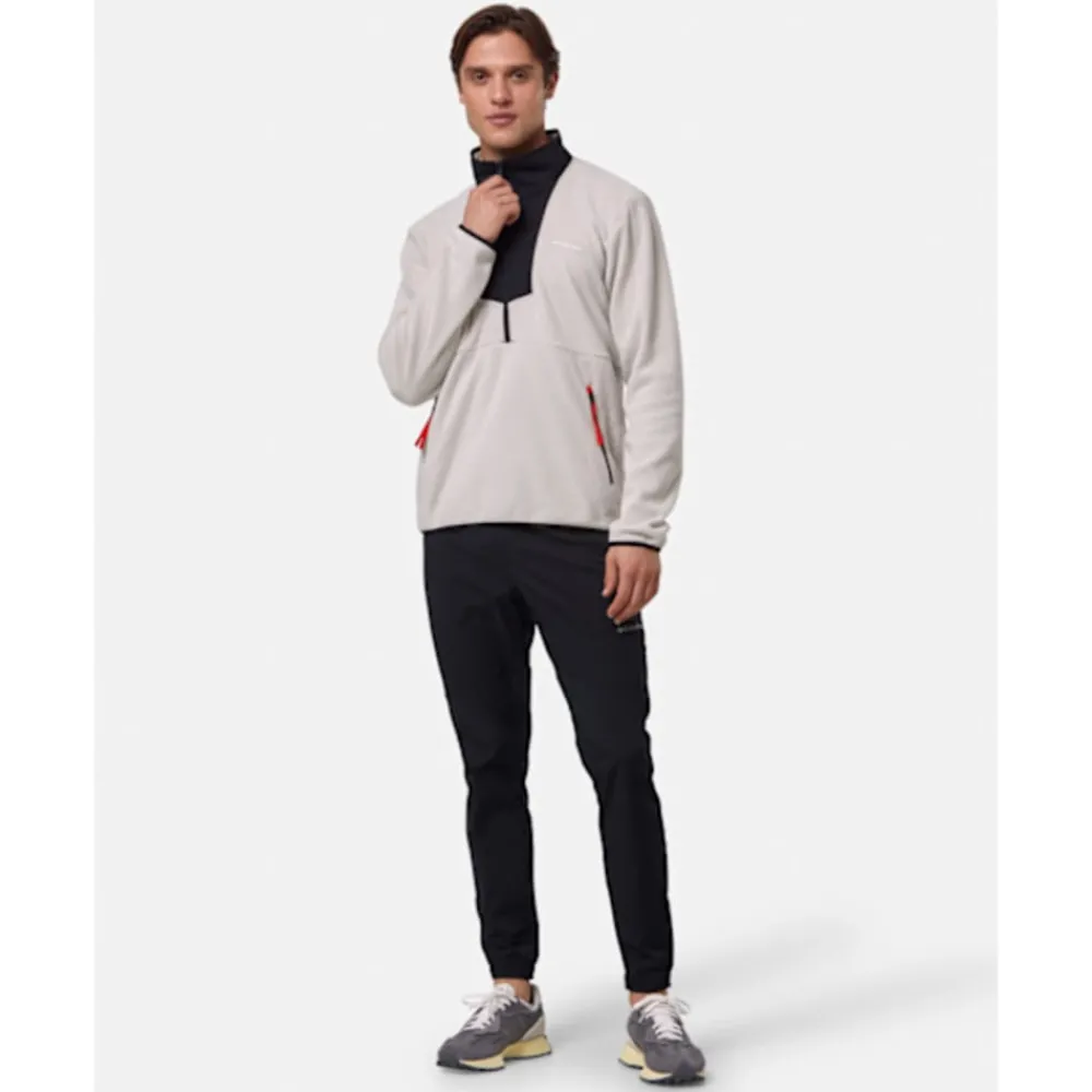 Hot Columbia Mens Sequoia Grove Half Zip Top Cream