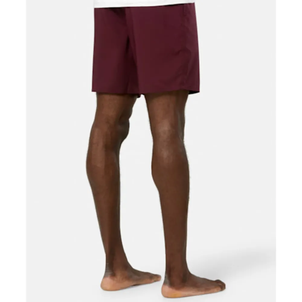 Discount adidas Mens Solid Swim Shorts Red