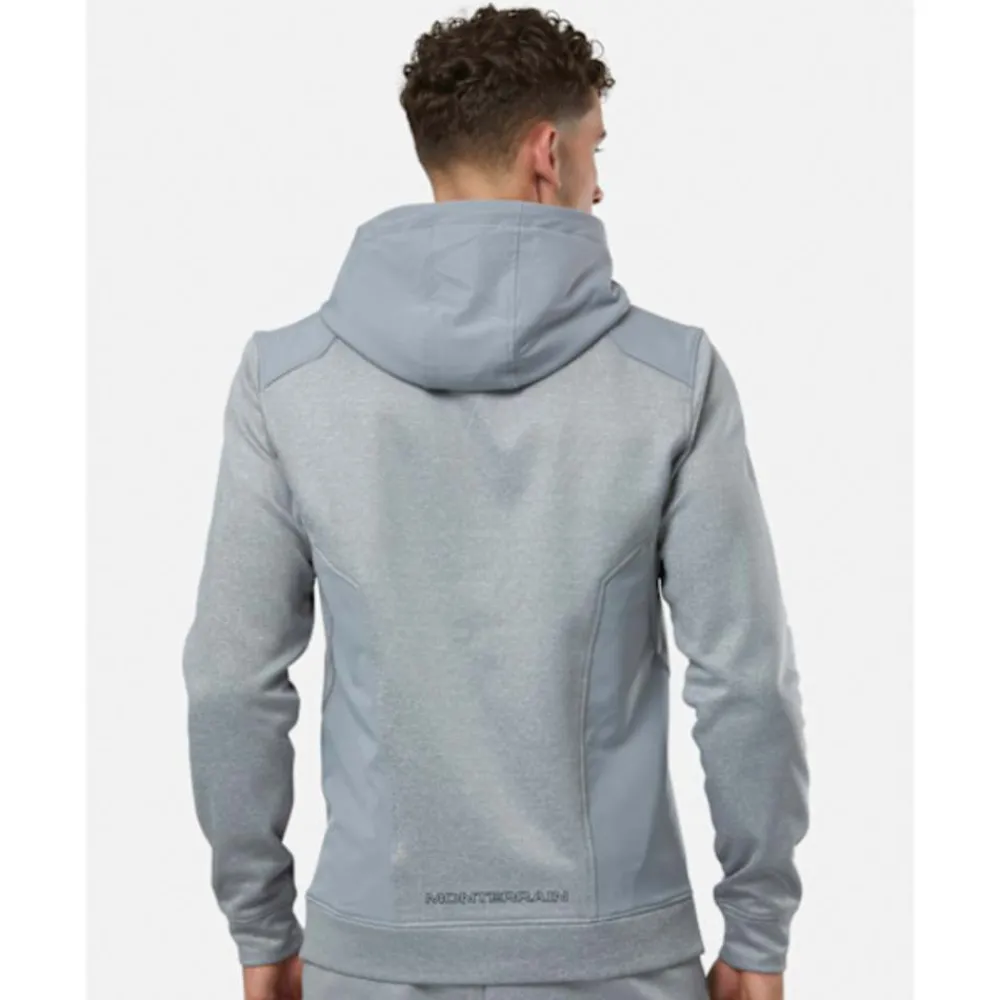 Outlet Monterrain Mens Speed 2.0 Poly Fleece Hoodie Grey