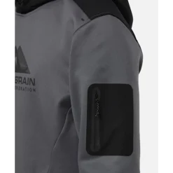 Fashion Monterrain Mens Speed 2.0 Poly Fleece Hoodie Grey