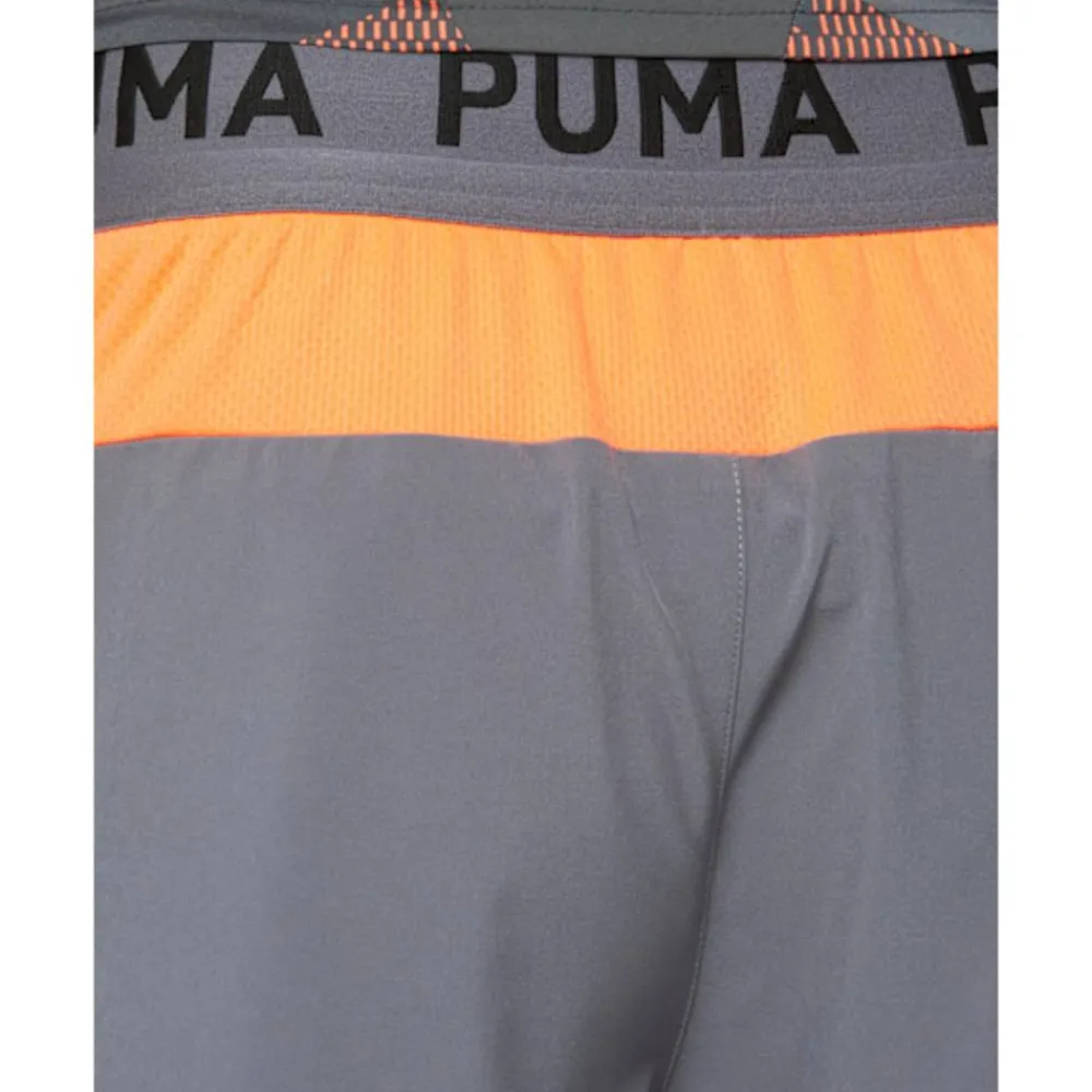 Discount Puma Mens Speed Ultrabreath Woven Short Grey