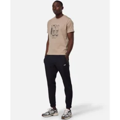 Hot New Balance Mens Sport Essentials T-shirt Cream