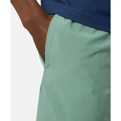 Fashion New Balance Mens Sports Essenials 5 Inch Shorts Green