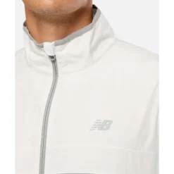 Discount New Balance Mens Sports Essentials Run Jacket Grey