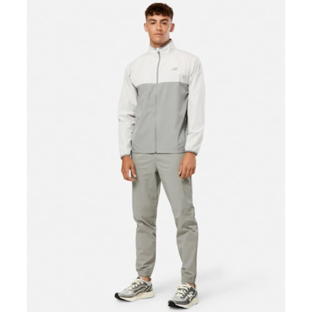Discount New Balance Mens Sports Essentials Run Jacket Grey