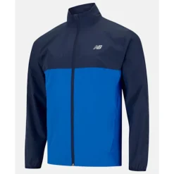 Fashion New Balance Mens Sports Essentials Run Jacket Navy