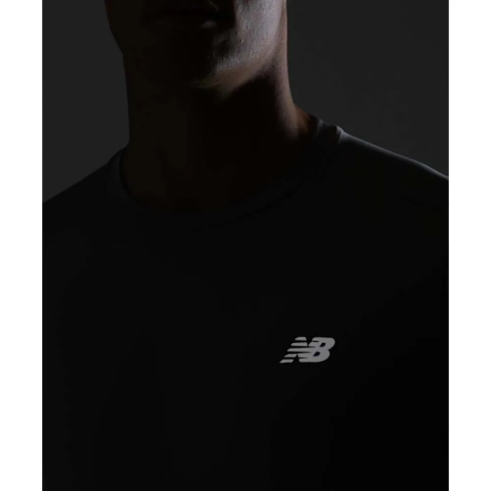 Outlet New Balance Mens Sports Essentials T-Shirts Grey