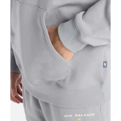 Best New Balance Mens Sportswear 94' Graphic Hoodie Grey