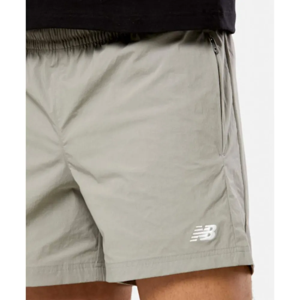 Clearance New Balance Mens Stretch Woven 5 Inch Short Grey