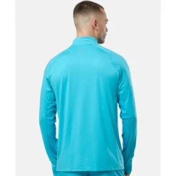 New Nike Mens Stride Half Zip Green