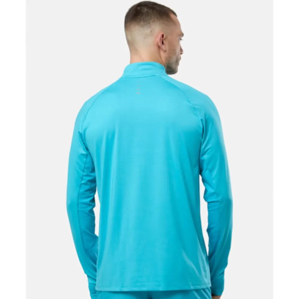 New Nike Mens Stride Half Zip Green