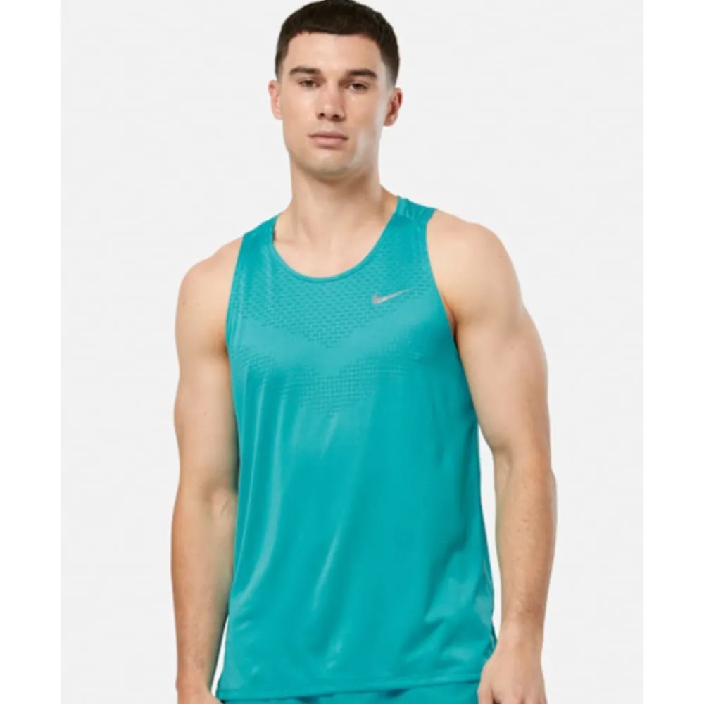 Online Nike Mens Stride Tank Top Green
