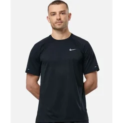 New Nike Mens Stride T-Shirt Black