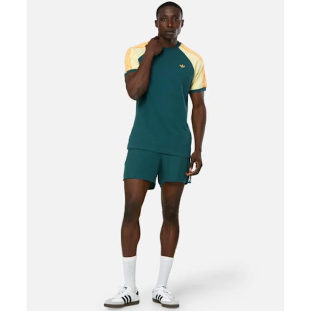 Best adidas Originals Mens 3-Stripe Cali T-Shirt Green