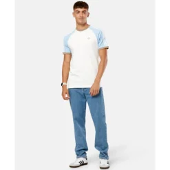 Outlet adidas Originals Mens 3-Stripe Cali T-Shirt White