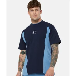 Fashion Nike Mens Swoosh Air Logo T-Shirt Blue
