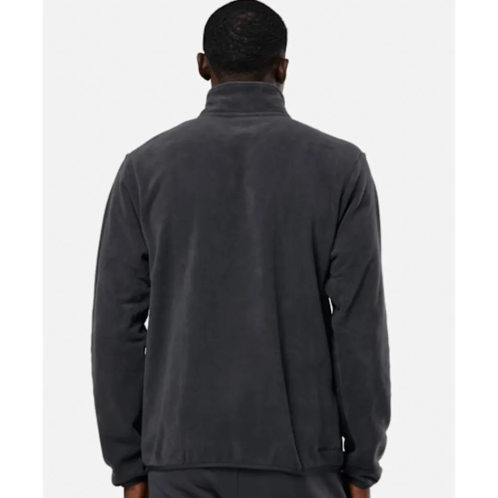 New Nike Mens Swoosh Air Polar Fleece Half Zip Top Grey