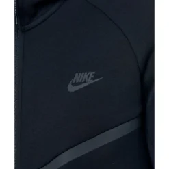 Clearance Nike Mens Tech Fleece Full Zip Hoodie Black