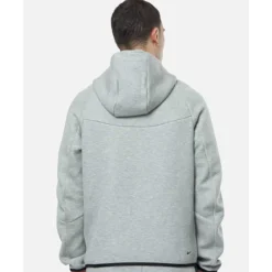 New Nike Mens Tech Fleece Full Zip Hoodie Grey