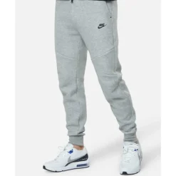 Discount Nike Mens Tech Fleece Pants Grey