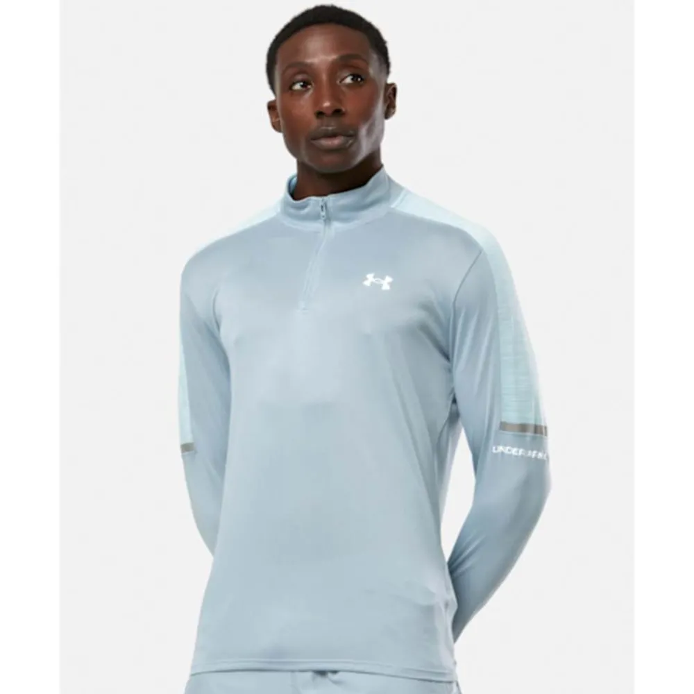 Best Under Armour Mens Tech Utility Half Zip Top Grey