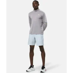 Best Under Armour Mens Tech Utility Half Zip Grey