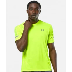 Clearance Under Armour Mens Tech Utility T-Shirt Yellow