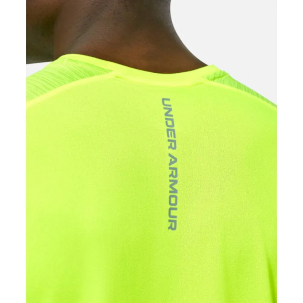Clearance Under Armour Mens Tech Utility T-Shirt Yellow