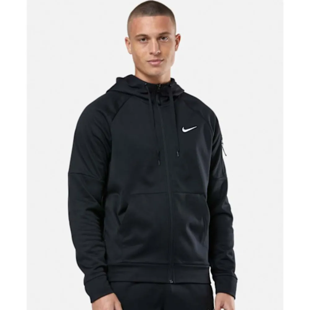 Online Nike Mens Therma Fleece Full Zip Hoodie Black