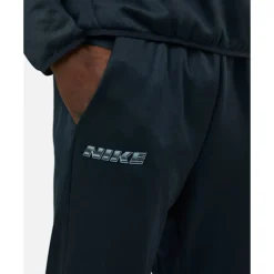 Best Nike Mens Therma Fleece Graphic Pants Black